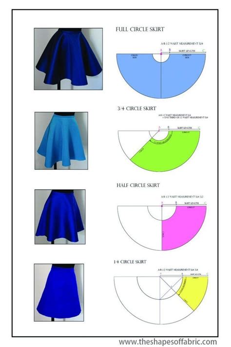 Printable Circle Skirt Pattern
